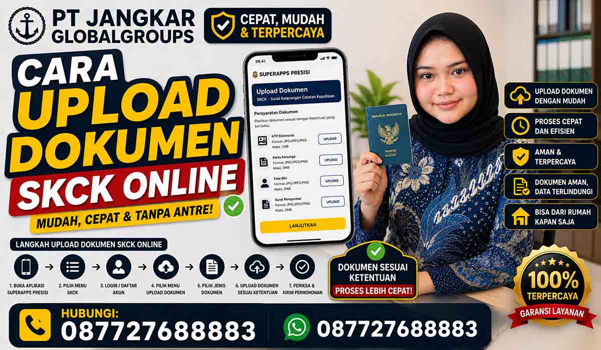 Cara Upload Dokumen SKCK Online