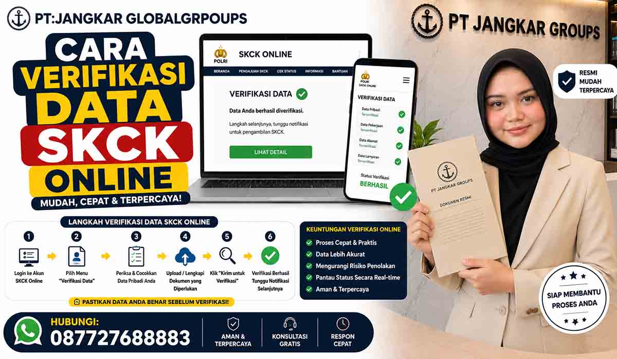 Cara Verifikasi Data SKCK Online
