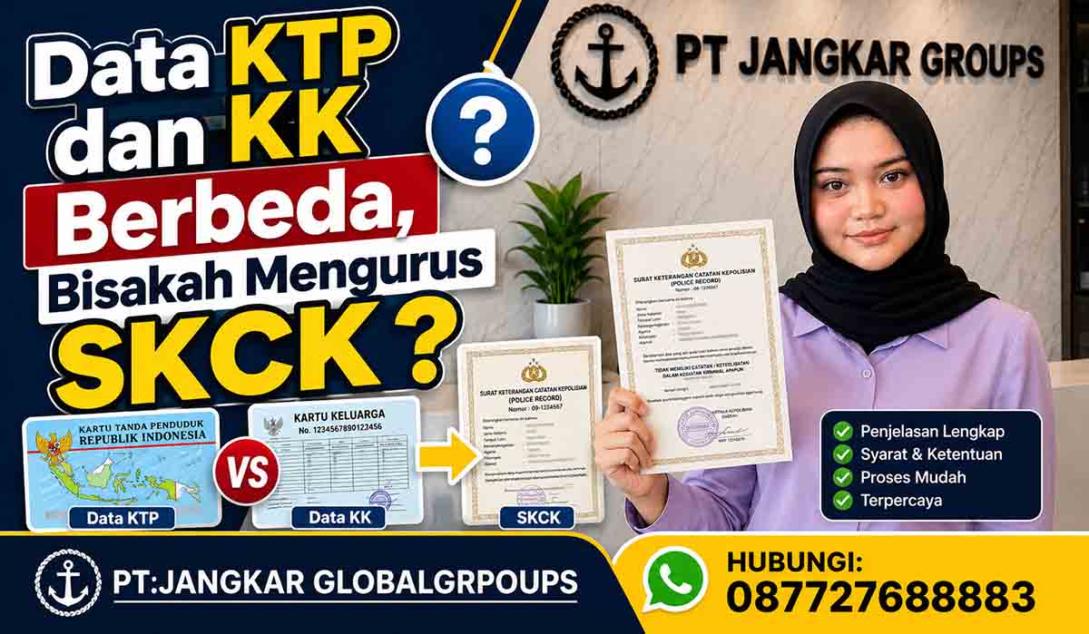 Data KTP dan KK Berbeda Bisakah Mengurus SKCK