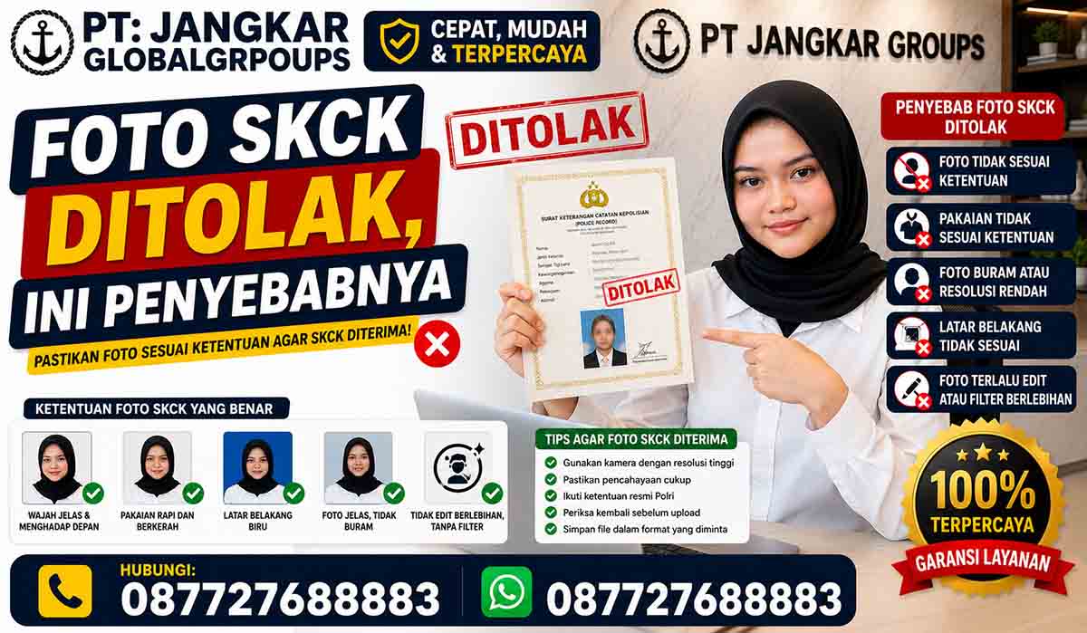 Foto SKCK Ditolak Ini Penyebabnya