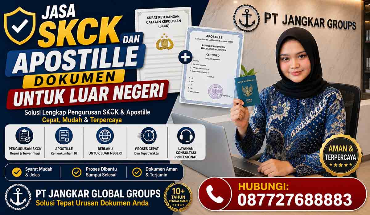 Jasa SKCK dan Apostille Dokumen untuk Luar Negeri