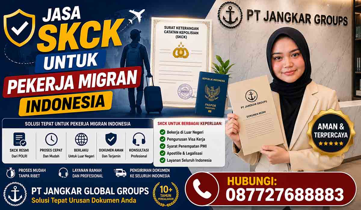 Jasa SKCK untuk Pekerja Migran Indonesia