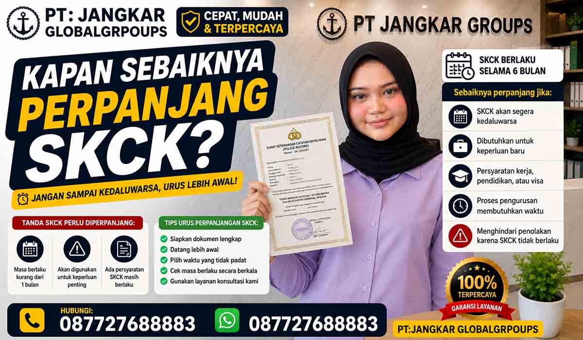 Kapan Sebaiknya Perpanjang SKCK