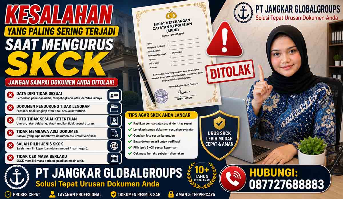 Kesalahan yang Paling Sering Terjadi Saat Mengurus SKCK