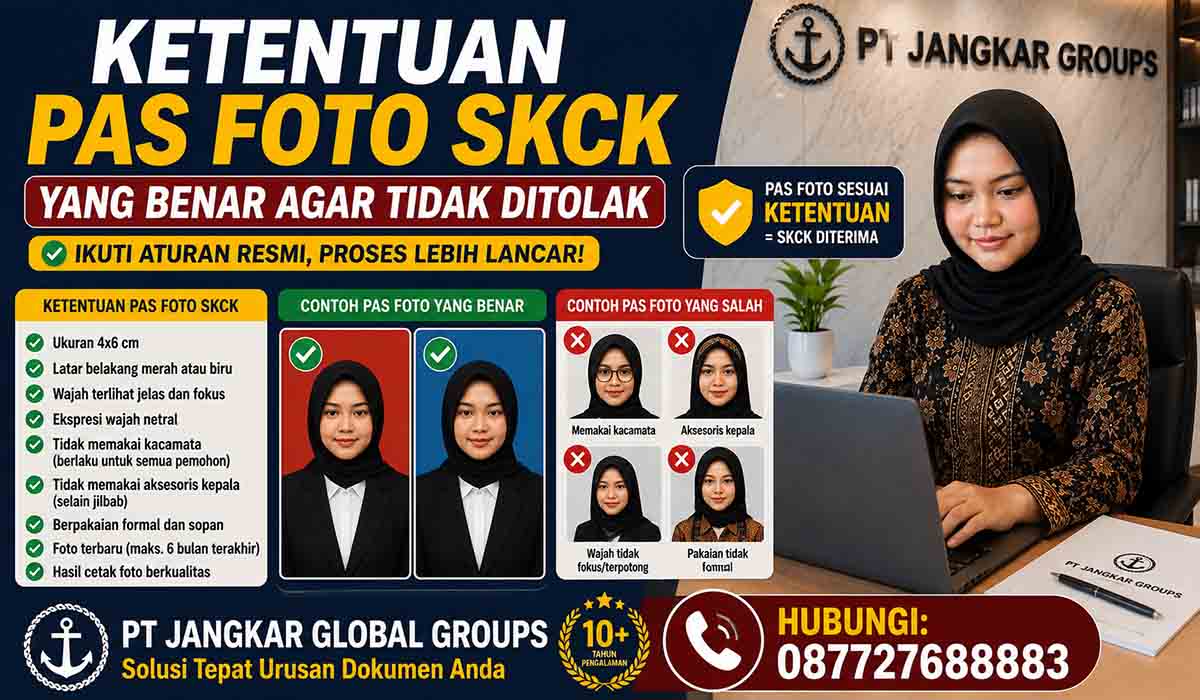 Ketentuan Pas Foto SKCK yang Benar Agar Tidak Ditolak