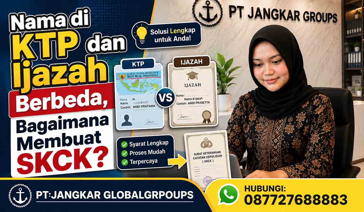 Nama di KTP dan Ijazah Berbeda Bagaimana Membuat SKCK