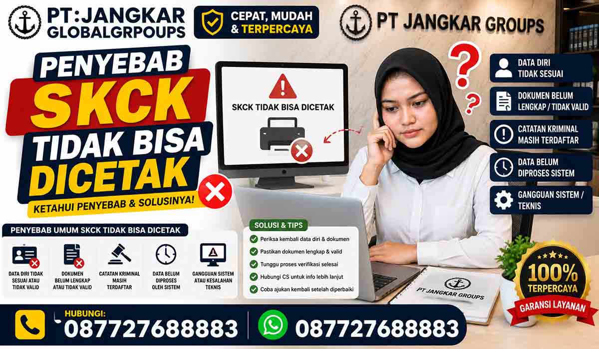 Penyebab SKCK Tidak Bisa Dicetak