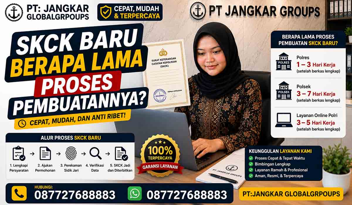 SKCK Baru Berapa Lama Proses Pembuatannya