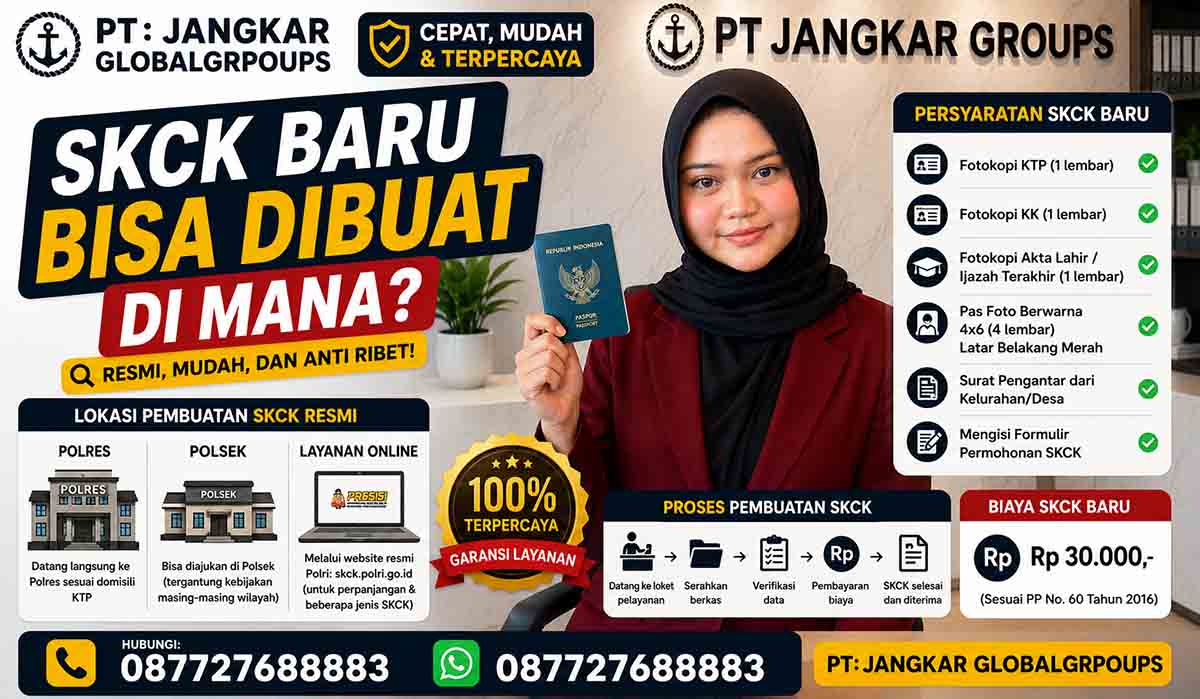 SKCK Baru Bisa Dibuat di Mana