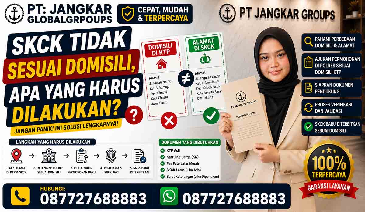 SKCK Tidak Sesuai Domisili Apa yang Harus Dilakukan
