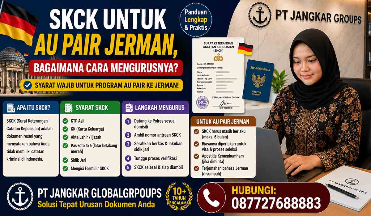 SKCK untuk Au Pair Jerman Bagaimana Cara Mengurusnya
