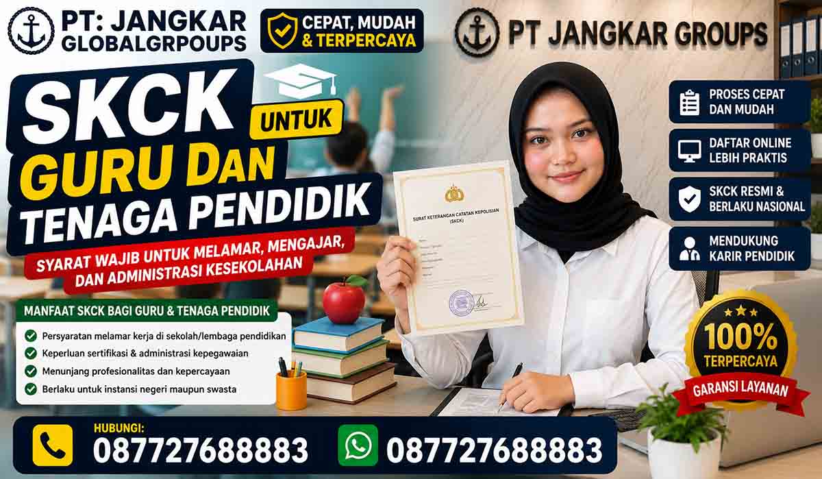 SKCK untuk Guru dan Tenaga Pendidik