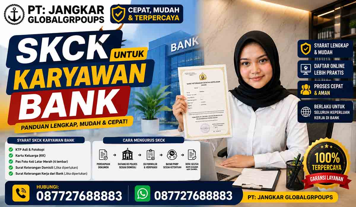 SKCK untuk Karyawan Bank
