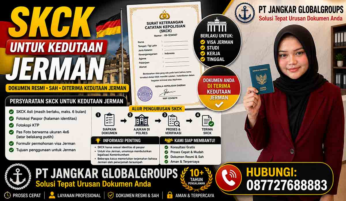 SKCK untuk Kedutaan Jerman