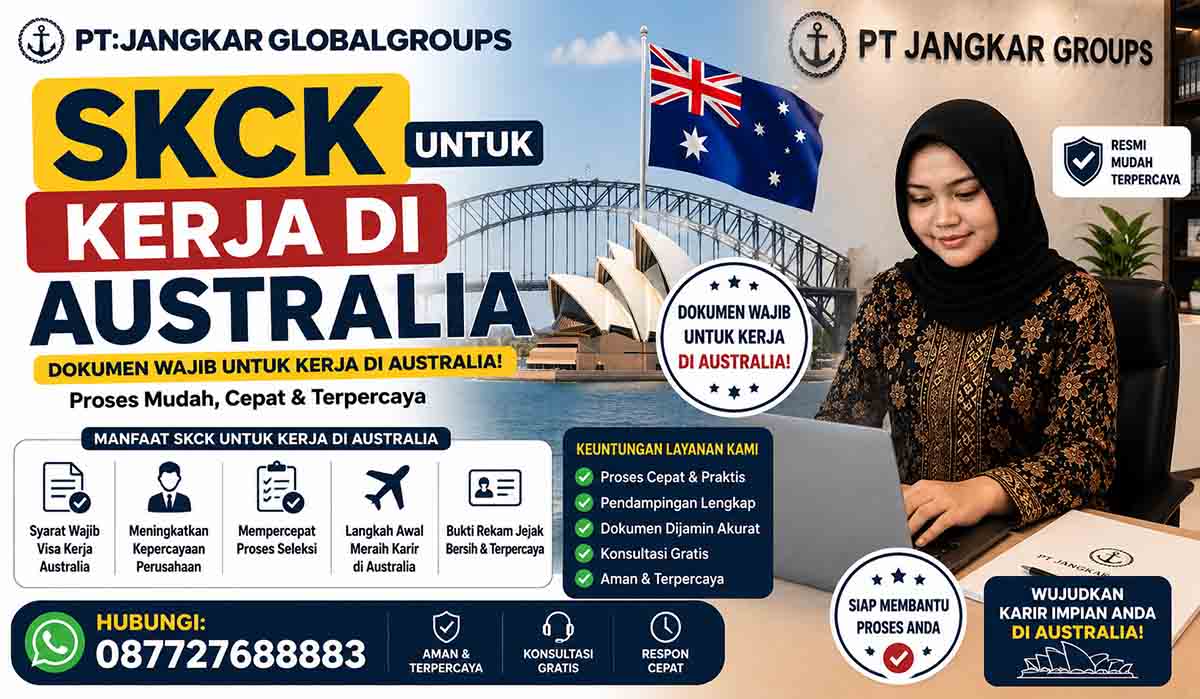 SKCK untuk Kerja di Australia