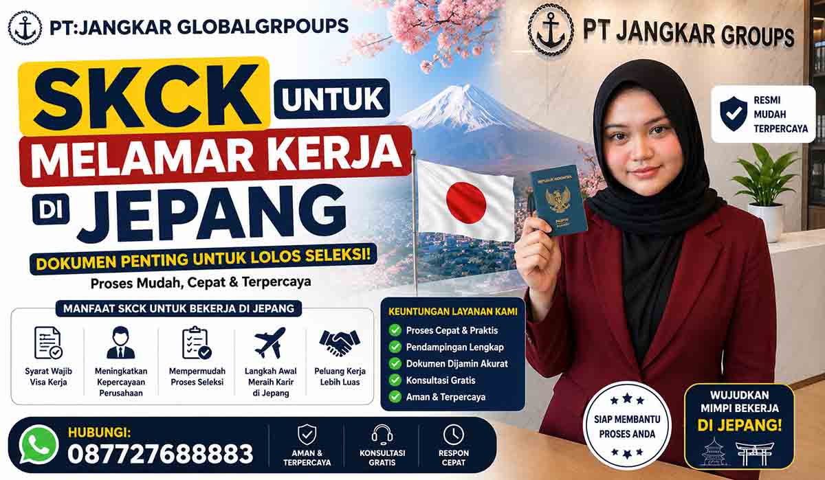 SKCK untuk Melamar Kerja di Jepang