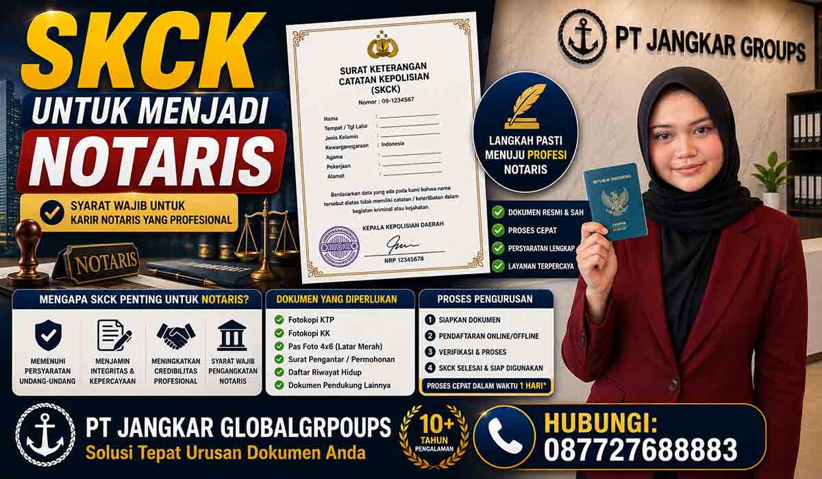 SKCK untuk Menjadi Notaris