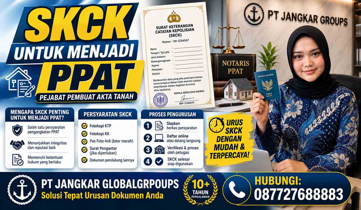 SKCK untuk Menjadi PPAT