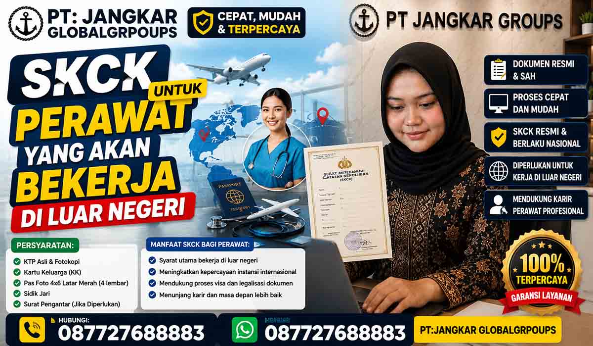 SKCK untuk Perawat yang Akan Bekerja di Luar Negeri