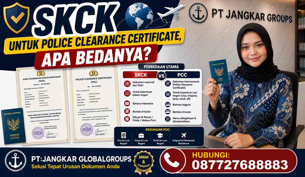 SKCK untuk Police Clearance Certificate Apa Bedanya