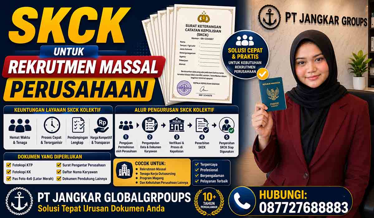 SKCK untuk Rekrutmen Massal Perusahaan