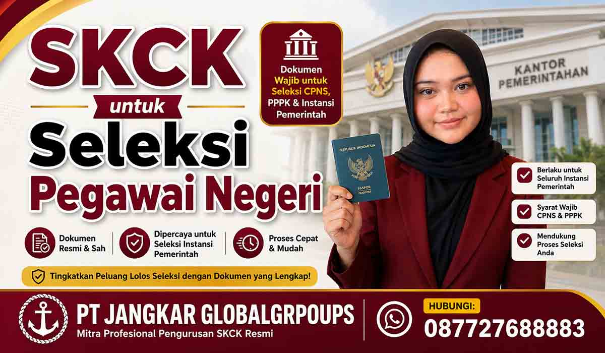 SKCK untuk Seleksi Pegawai Negeri