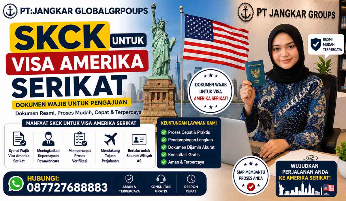 SKCK untuk Visa Amerika Serikat