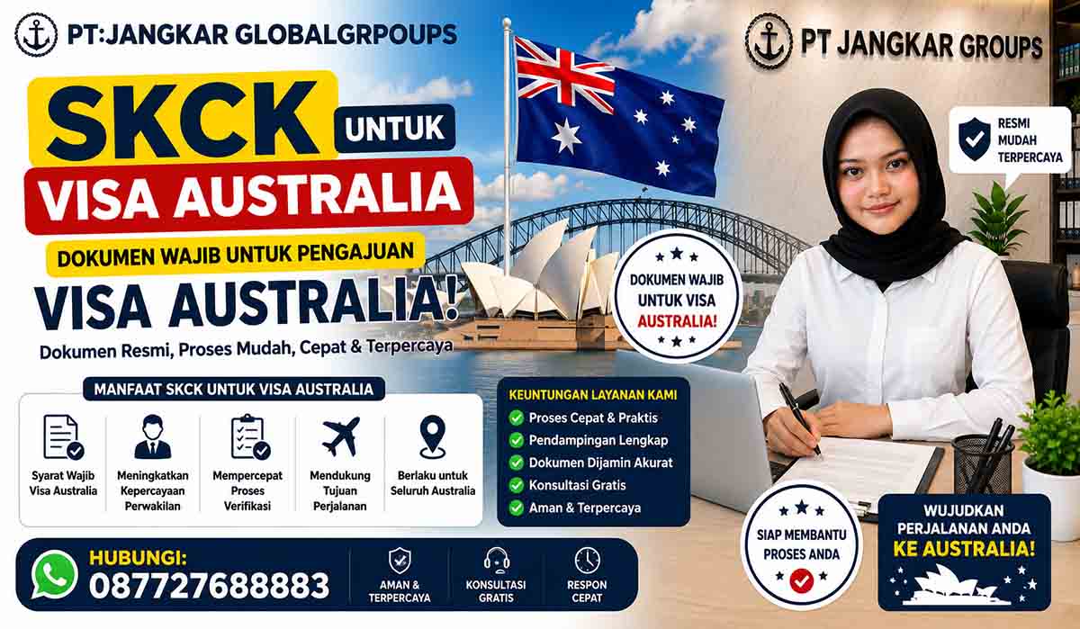 SKCK untuk Visa Australia