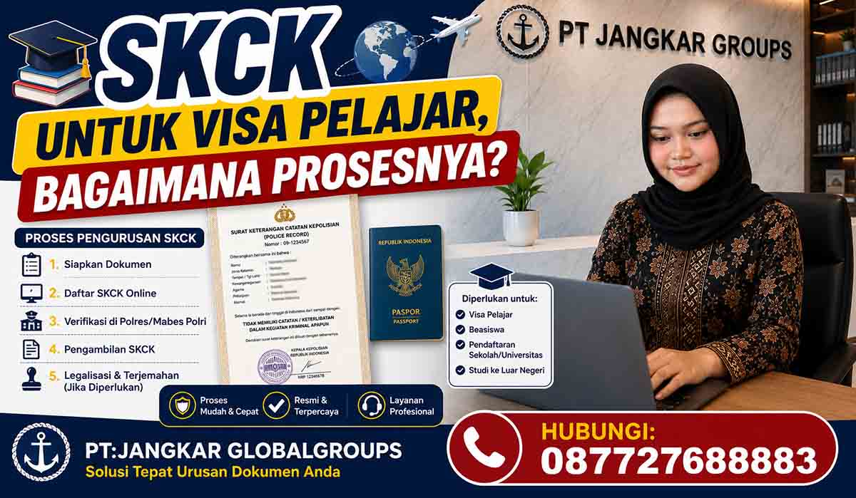 SKCK untuk Visa Pelajar Bagaimana Prosesnya