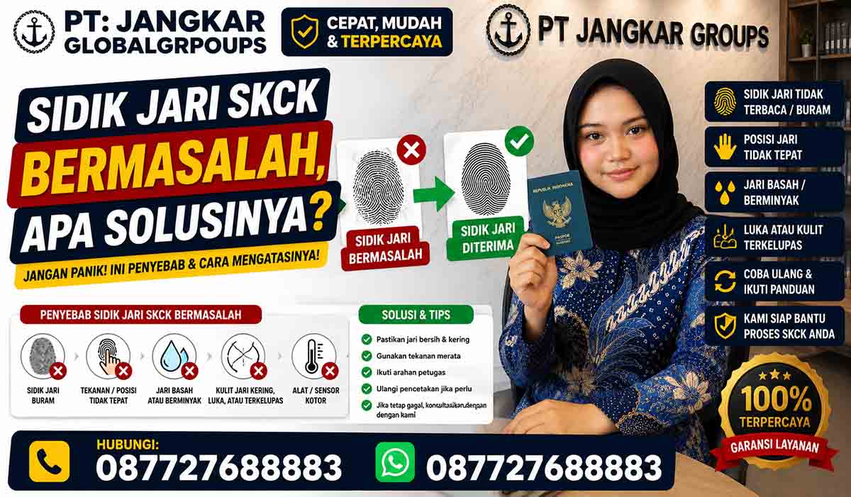Sidik Jari SKCK Bermasalah Apa Solusinya