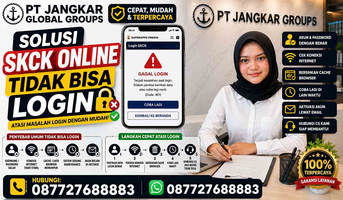 Solusi SKCK Online Tidak Bisa Login