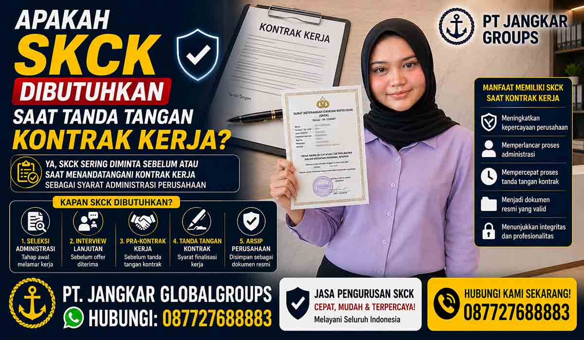Apakah SKCK Dibutuhkan Saat Tanda Tangan Kontrak Kerja?