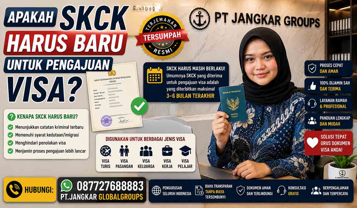 Apakah SKCK Harus Baru untuk Pengajuan Visa?