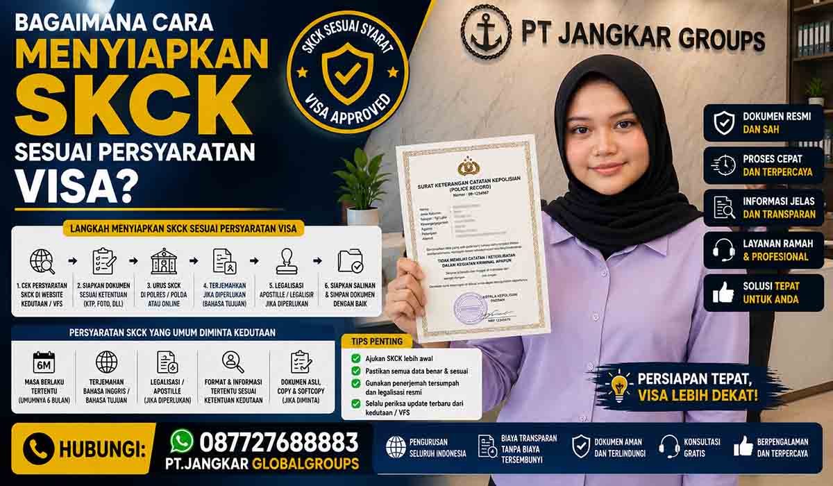 Bagaimana Cara Menyiapkan SKCK Sesuai Persyaratan Visa?