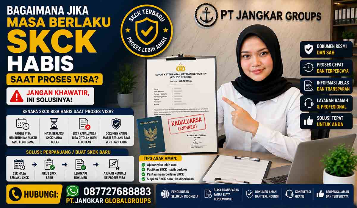 Bagaimana Jika Masa Berlaku SKCK Habis Saat Proses Visa?