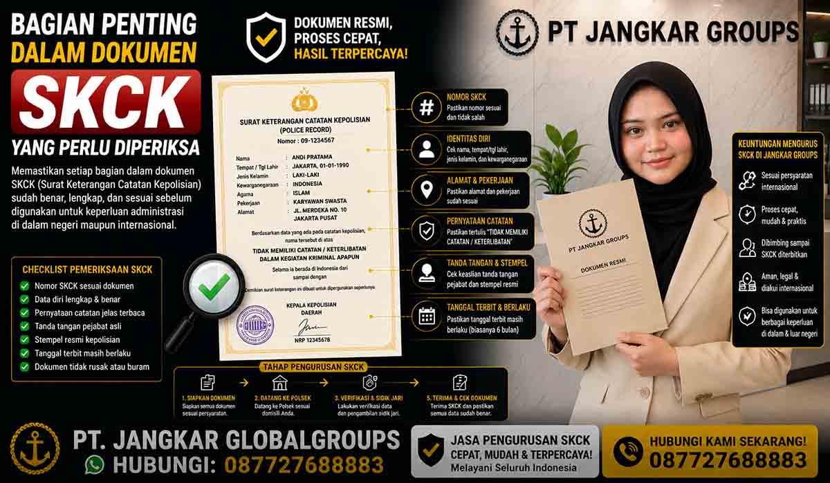 Bagian Penting dalam Dokumen SKCK yang Perlu Diperiksa