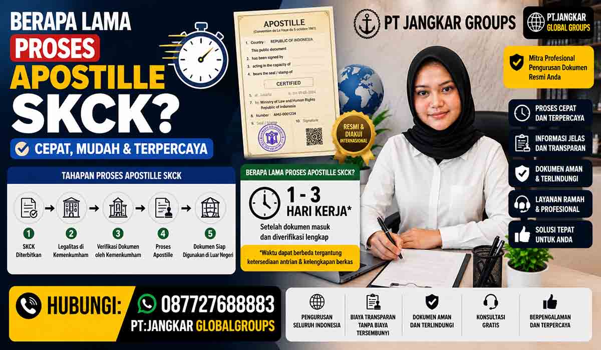 Berapa Lama Proses Apostille SKCK?