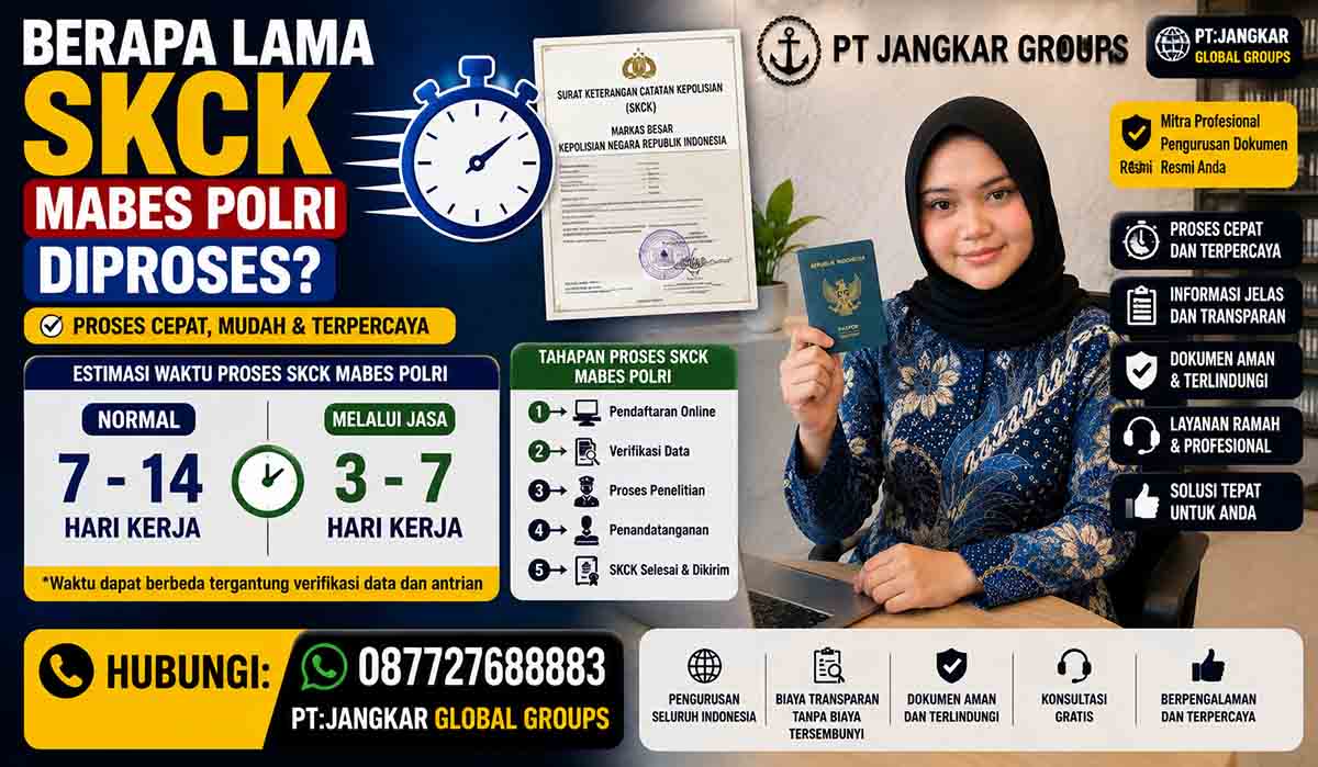 Berapa Lama SKCK Mabes Polri Diproses?