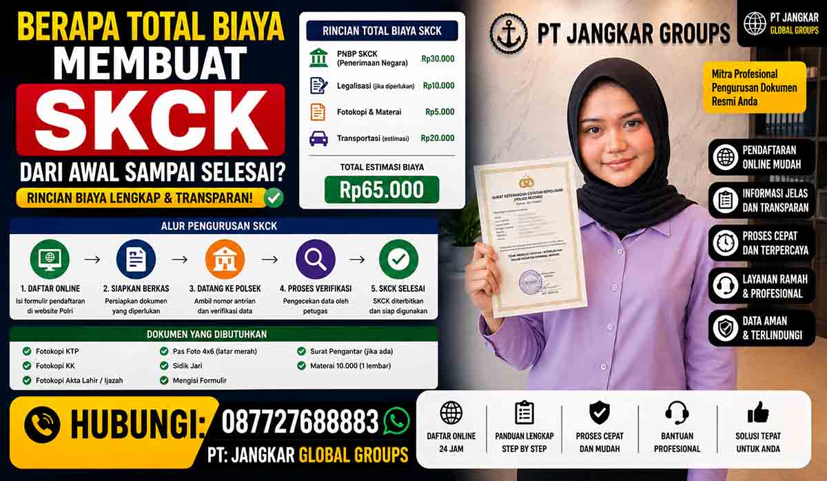 Berapa Total Biaya Membuat SKCK dari Awal sampai Selesai?