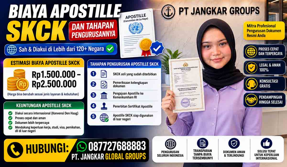 Biaya Apostille SKCK dan Tahapan Pengurusannya