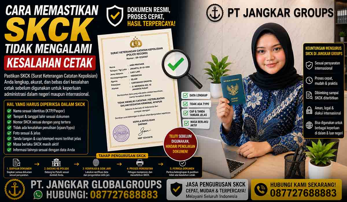 Cara Memastikan SKCK Tidak Mengalami Kesalahan Cetak