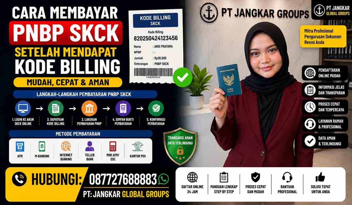 Cara Membayar PNBP SKCK Setelah Mendapat Kode Billing