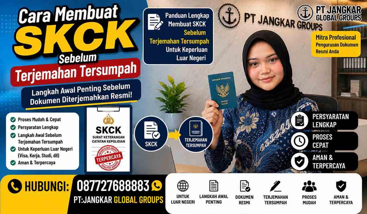 Cara Membuat SKCK Sebelum Terjemahan Tersumpah