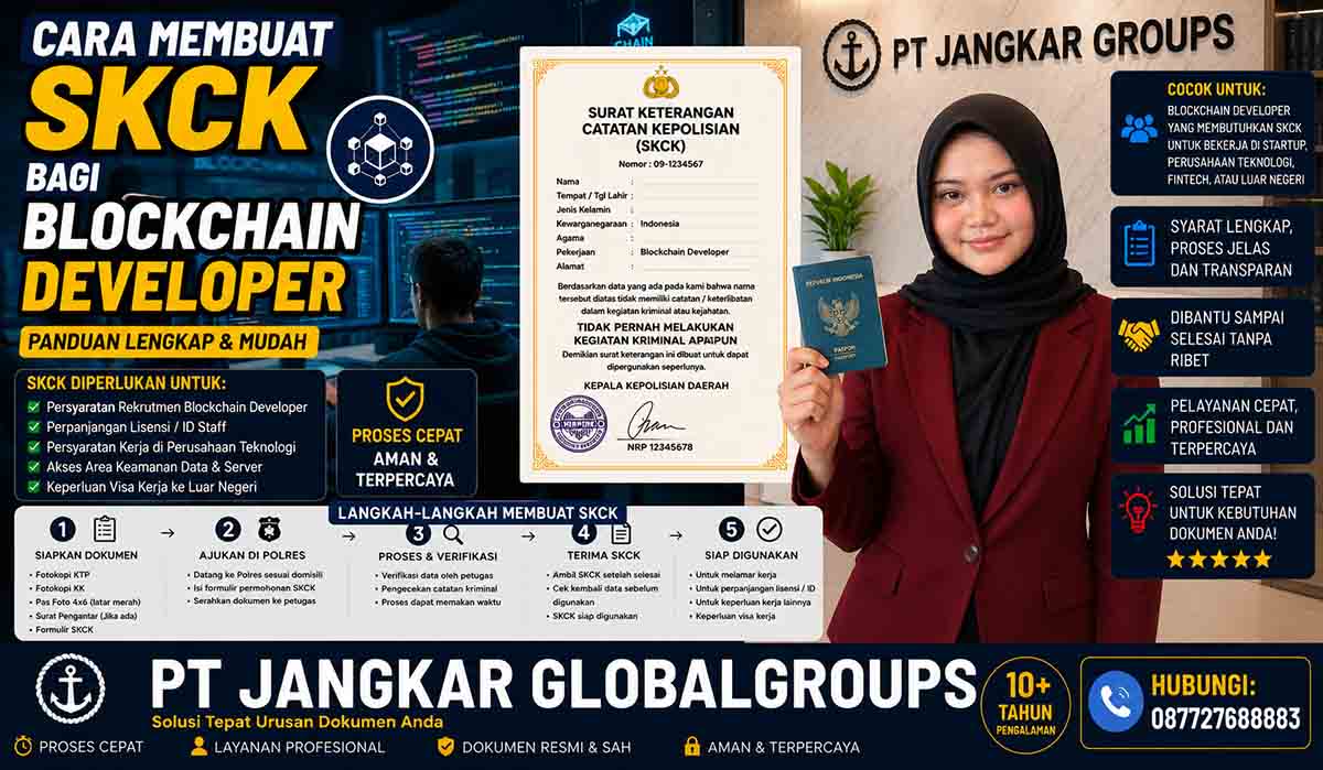 Cara Membuat SKCK bagi Blockchain Developer
