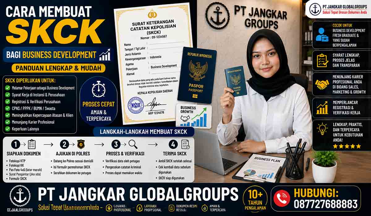 Cara Membuat SKCK bagi Business Development