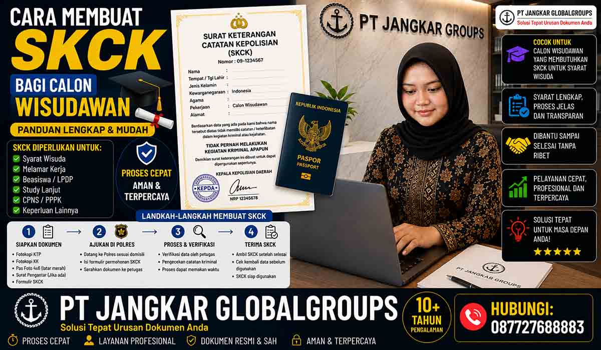 Cara Membuat SKCK bagi Calon Wisudawan