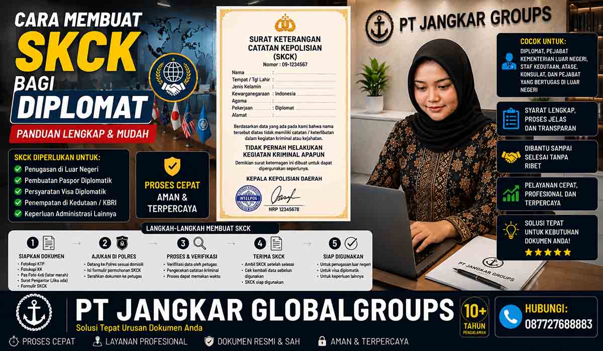 Cara Membuat SKCK bagi Diplomat