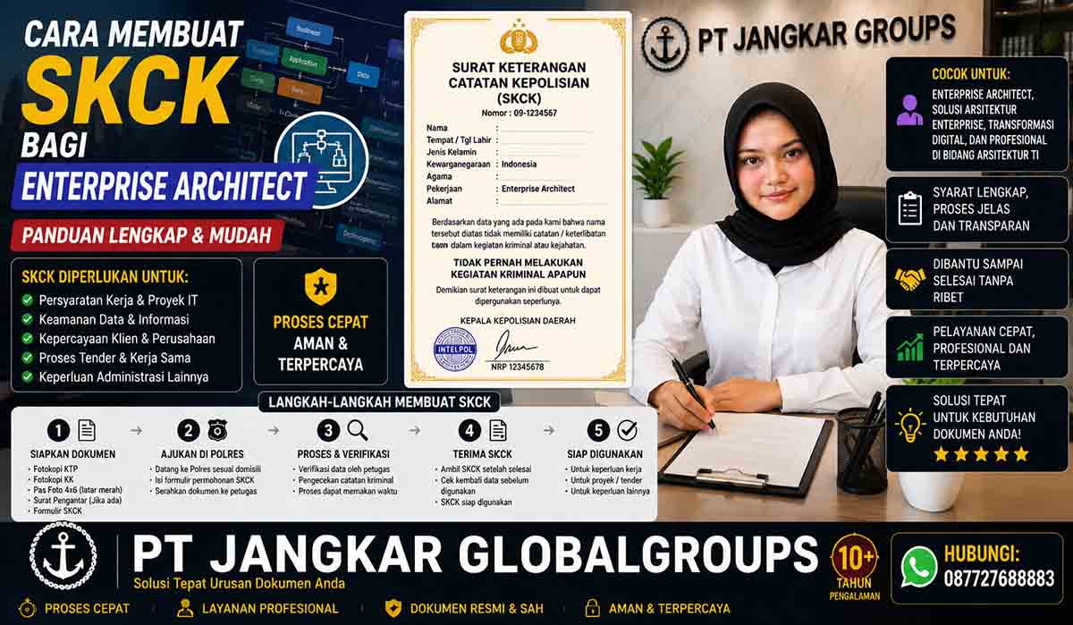 Cara Membuat SKCK bagi Enterprise Architect