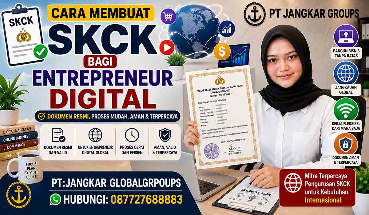 Cara Membuat SKCK bagi Entrepreneur Digital