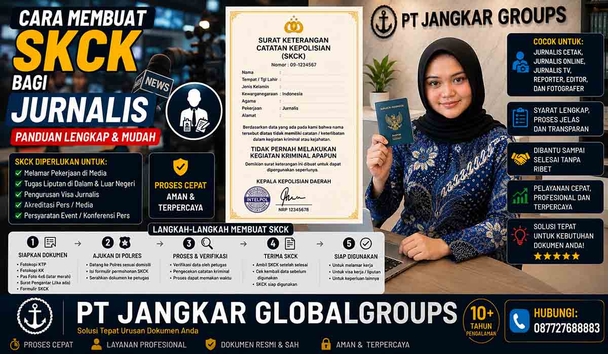 Cara Membuat SKCK bagi Jurnalis